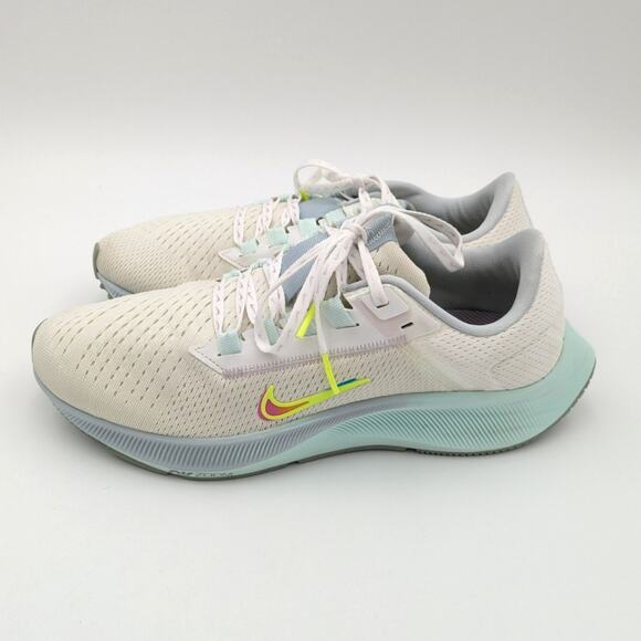 Nike Air Zoom Pegasus 38 Summit White Volt DH6507-111 Women's size US8.5 EU40 - Picture 12 of 12